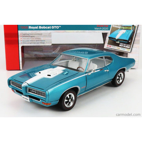 PONTIAC GTO HARDTOP 1968 1/18 AUTO WORLD