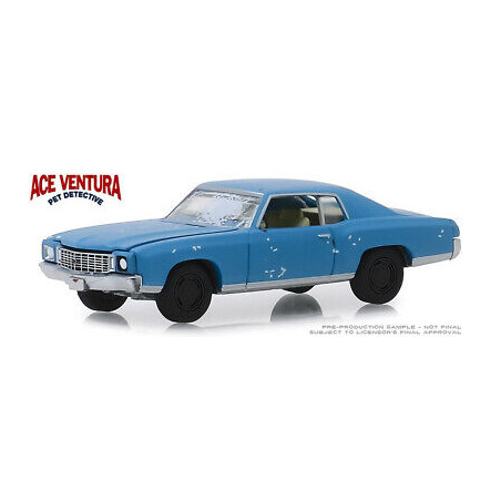 CHEVROLET MONTE CARLO 1972 ACE VENTURA 1994 1/64 GREENLIGHT