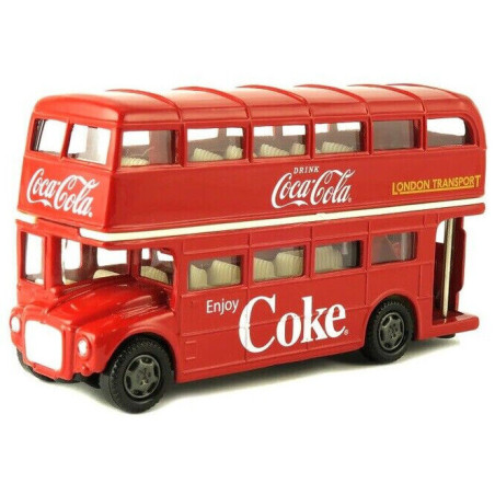 AEC ROUTEMASTER COCA COLA 1/64 MOTOR CITY CLASSIC