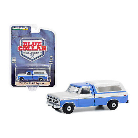 FORD F-100 RANGER XLT 1975 1/64 GREENLIGHT