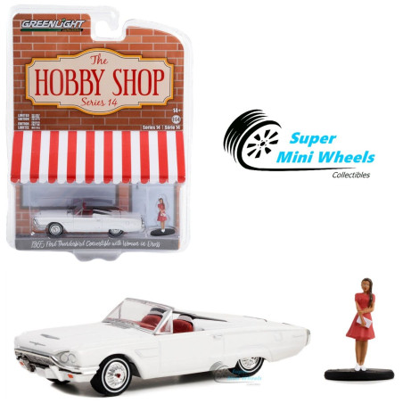 FORD THUNDERBIRD CONVERTIBLE 1965 1/64 GREENLIGHT