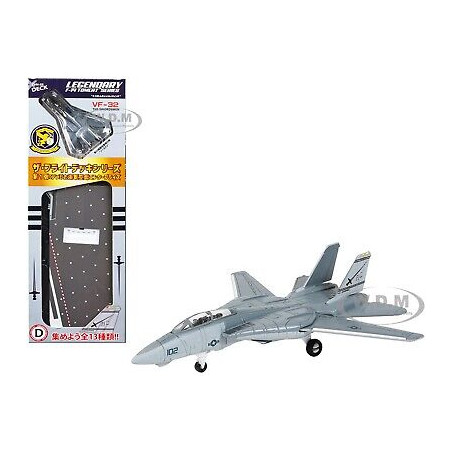 GRUMMAN F-14 TOMCAT AVION DE CHASSE AMERICAIN VF-32 THE SWORDSMEN 1/200 FORCE OF VALOR 1