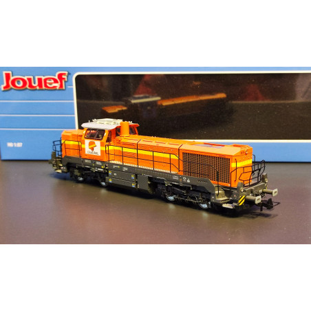 1/87 JOUEF LOCOMOTIVE DIESEL VOSSLOH DE18 COLAS RAIL ANALOGIQUE