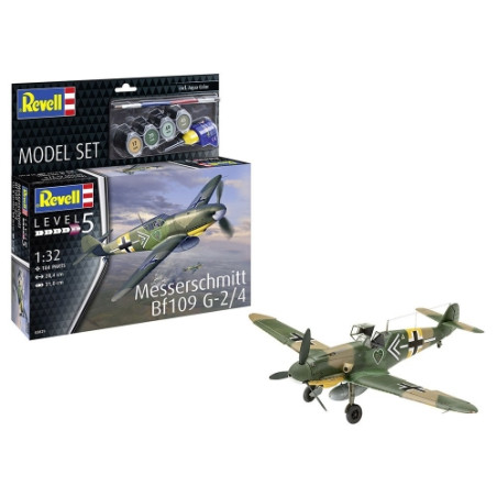 MODEL SET MESSERSCHMITT BF109-2/4 1/32 REVELL