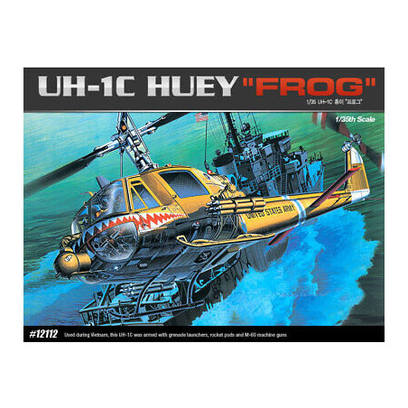 UH-1C HUEY FROG 1/35 ACADEMY