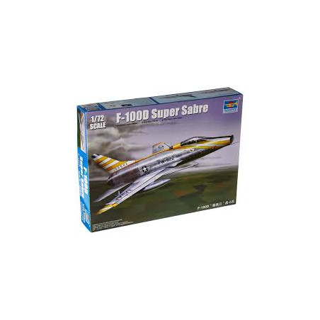 F-100D SUPER SABRE 1/72 TRUMPETER