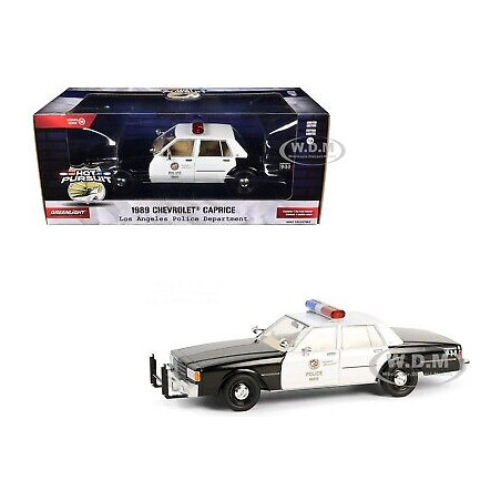 CHEVROLET CAPRICE 1989 LAPD LOS ANGELES POLICE DEPARTEMENT 1/24 GREENLIGHT