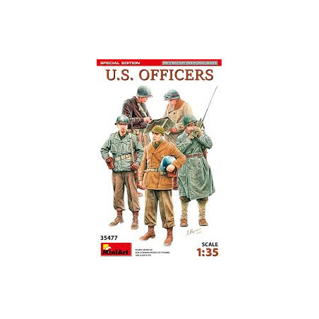 OFFICIERS U.S 1/35 MINIART