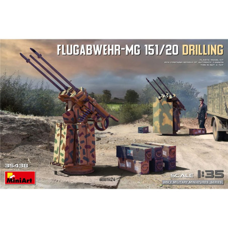 FLUGABWEHR MG 151/20 DRILLING 1/35 MINIART