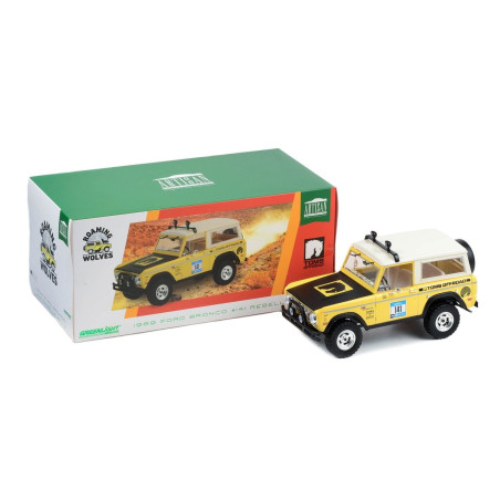 FORD BRONCO N°141 REBELLE RALLY 1/18 GREENLIGHT