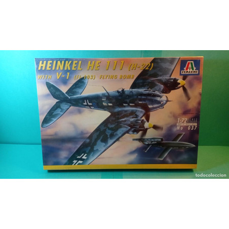 HEINKEL HE 111 H-22 WITH V-1 1/72 ITALERI