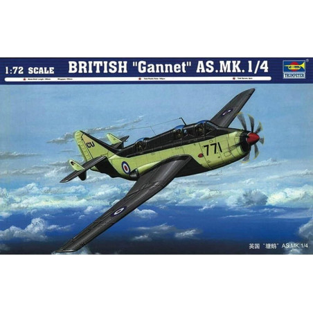 BRITISH GANNET AS.MK.1/4 1/72 TRUMPETER