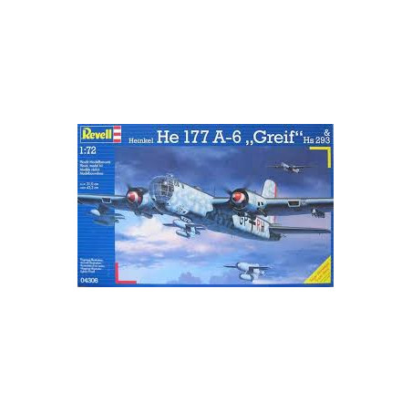 HEINKEL HE 177 A-6 GREIF & HS293 1/72 REVELL