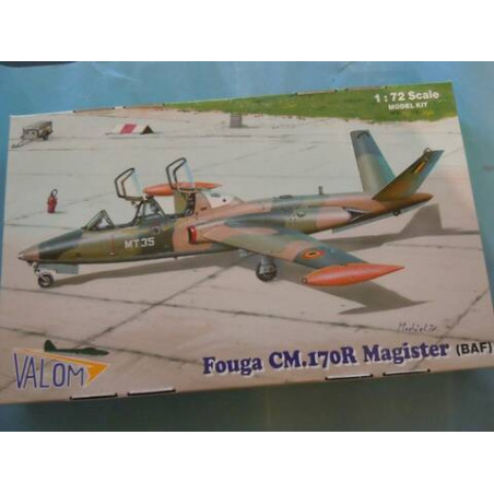 FOUGA CM.170R MAGISTER BAF 1/72 VALOM