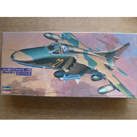 MIKOYAN MIG-27 FLOGGER D 1/72 HASEGAWA