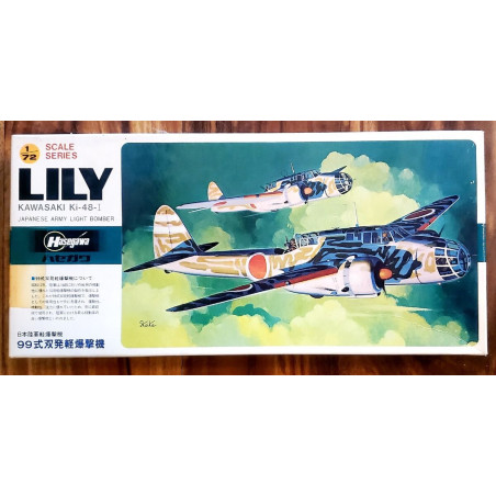 KAWASAKI KI-48-I LILY 1/72 HASEGAWA