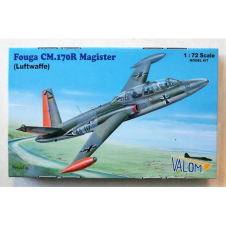 FOUGA CM.170R MAGISTER LUTFWAFFE 1/72 VALOM