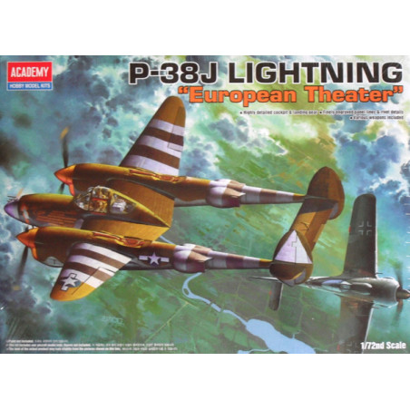 P-38J LIGHTNING 1/72 ACADEMY