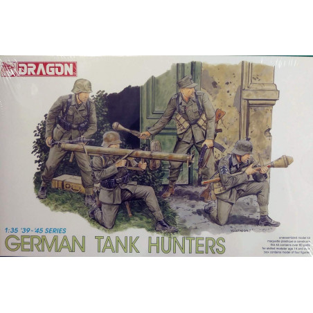 CHASSEURS DE CHARS ALLEMANDS 1/35 DRAGON