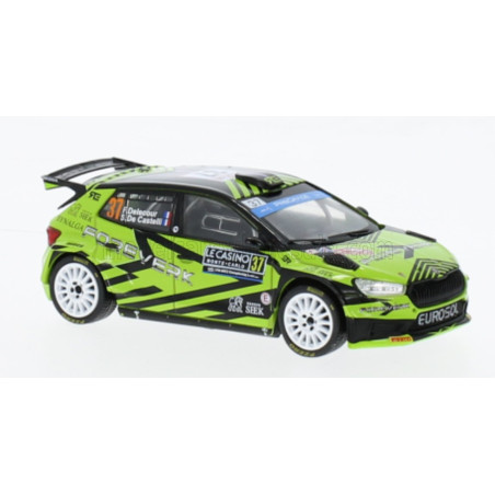 SKODA FABIA N°37 WRC2 RALLYE MONTE CARLO 2023 1/43 IXO