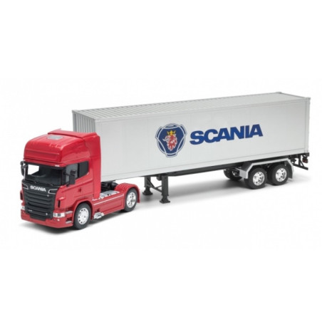 SCANIA R 730 SEMI REMORQUE 1/32 WELLY