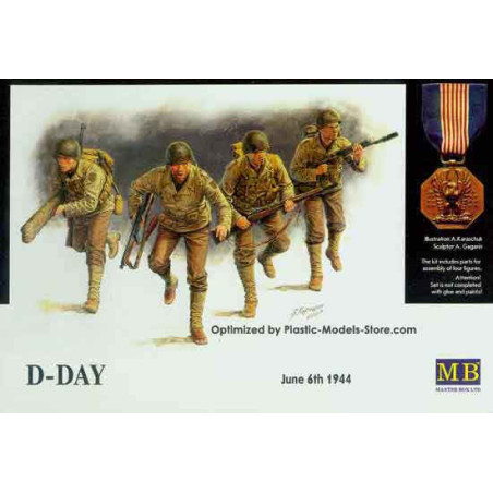 D-DAY 6 JUIN 1944 1/35 MASTERBOX