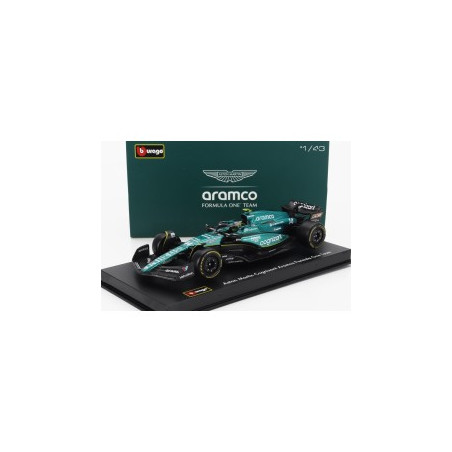 ASTON MARTIN F1 AMR23 TEAM ARAMCO COGNIZANT N°14 FERNANDO ALONSO 2023 1/43 BURAGO