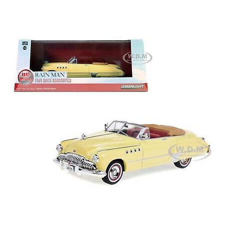 BUICK ROADMASTER CONVERTIBLE 1949 RAIN MAN 1/43 GREENLIGHT