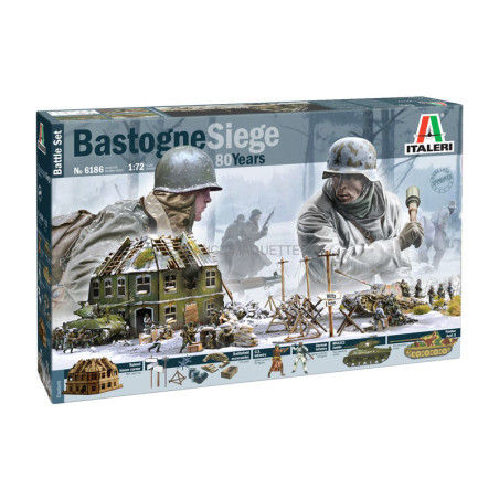 COFFRET BASTOGNE 1944 80ANS 1/72 ITALERI