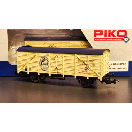 1/87 PIKO WAGON COUVERT FRIGO LA GOUDALE SNCF