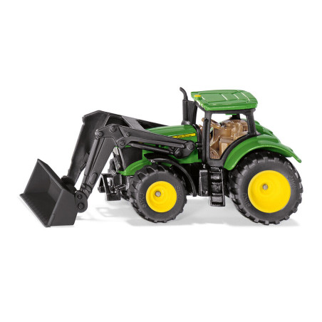 1/87 SIKU TRACTEUR JOHN DEERE AVEC CHARGEUR FRONTAL