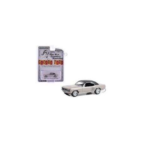 FORD MUSTANG COUPE 1967 1/64 GREENLIGHT