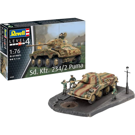 SD.KFZ .234/2 PUMA 1/76 REVELL