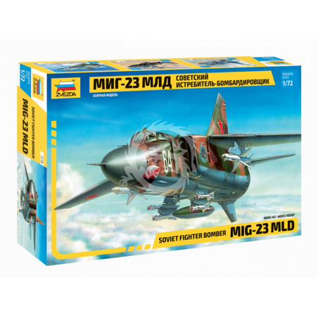 MIG-23 MLD 1/72 ZVESDA