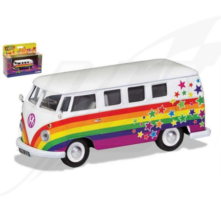 VW COMBI PEACE AND LOVE 1/43 CORGI