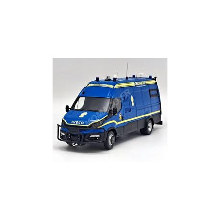 IVECO DAILLY LONG VCT VEHICULE DE COMMANDEMENT ET DE TRANSMISSIONS 2024 GENDARMERIE  1/43 PERFEX