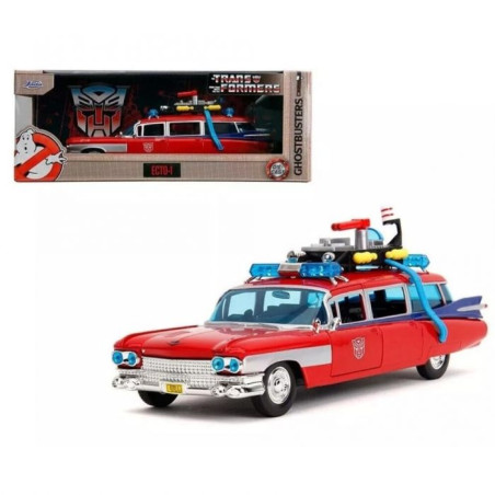 ECTO-1 GHOSTBUSTERS TRANSFORMERS OPTIMUS 1/24 JADA