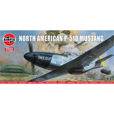 NORTH AMERICAN P-51D MUSTANG 1/24 AIRFIX