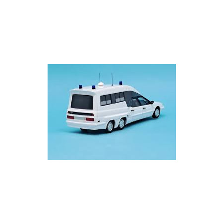 CITROEN XM TISSIER 1007 BLANC AVEC DECALQUES AMBULANCES 1/43 PERFEX 1