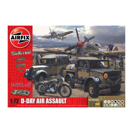 MODEL SET D-DAY AIR ASSAULT 1/72 AIRFIX