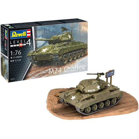 M24 CHAFFEE 1/76 REVELL