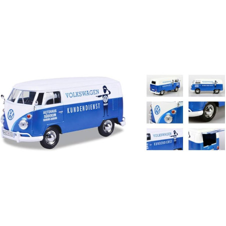 VW COMBI T1 VAN VOLKSWAGEN KUNDENDIENST 1/24 MOTOR MAX