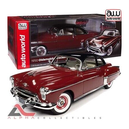 OLDSMOBILE 77 HOLIDAY COUPE 1950 1/18 AUTOWORLD