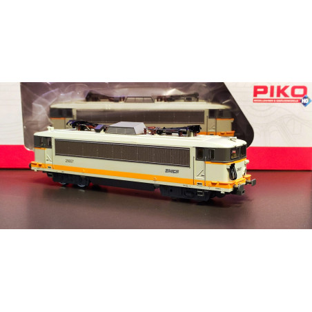 1/87 PIKO LOCOMOTIVE ELECTRIQUE BB 25657 LIVREE BETON SNCF ANALOGIQUE