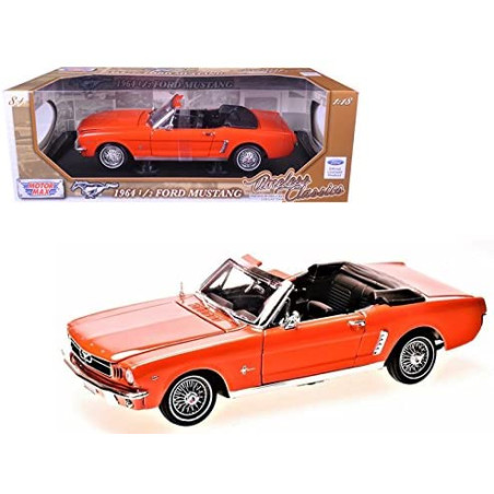 FORD MUSTANG 1/2 CONVERTIBLE 1964 1/18 MOTORMAX