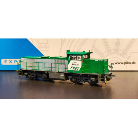 1/87 PIKO LOCOMOTIVE DIESEL G1206 BB 461010 LIVREE FRET SNCF ANALOGIQUE