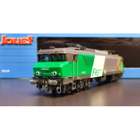 1/87 JOUEF LOCOMOTIVE ELECTRIQUE CC 406504 LIVREE FRET ANALOGIQUE SNCF