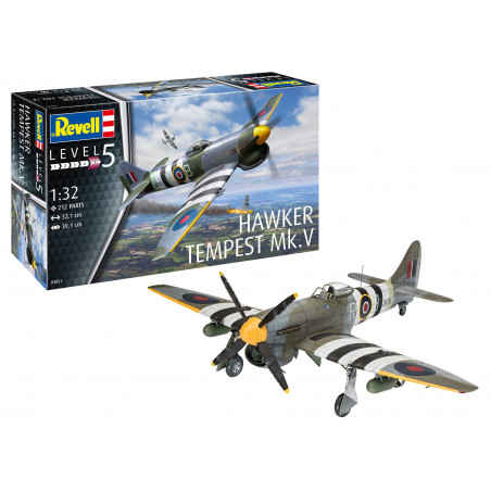 HAWKER TEMPEST V 1/32 REVELL