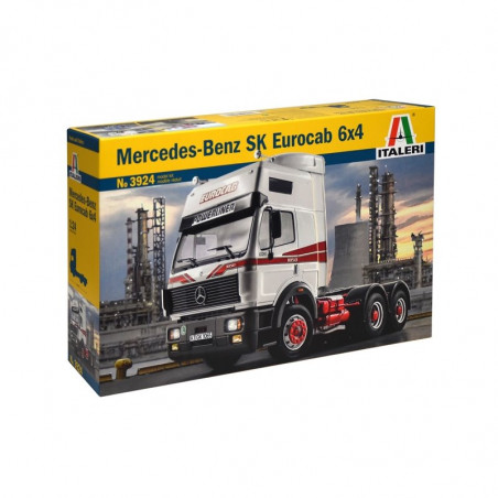 MERCEDES BENZ SK EUROCAB 6X4 1/24 ITALERI