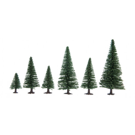 1/87 NOCH 25 SAPINS 5-14 CM 1